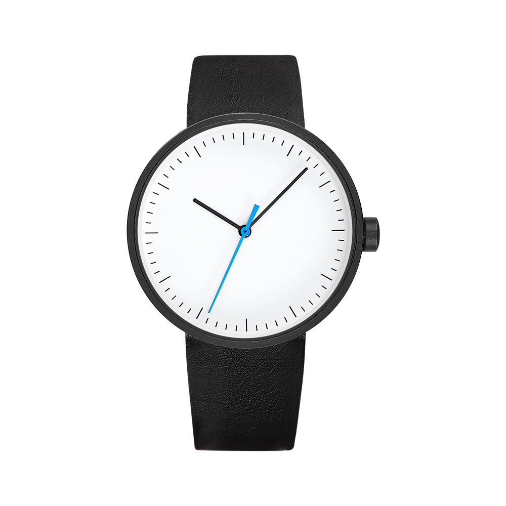 Leather Watch Band Men - UTHAI Watch Men Simple Trendy Sports