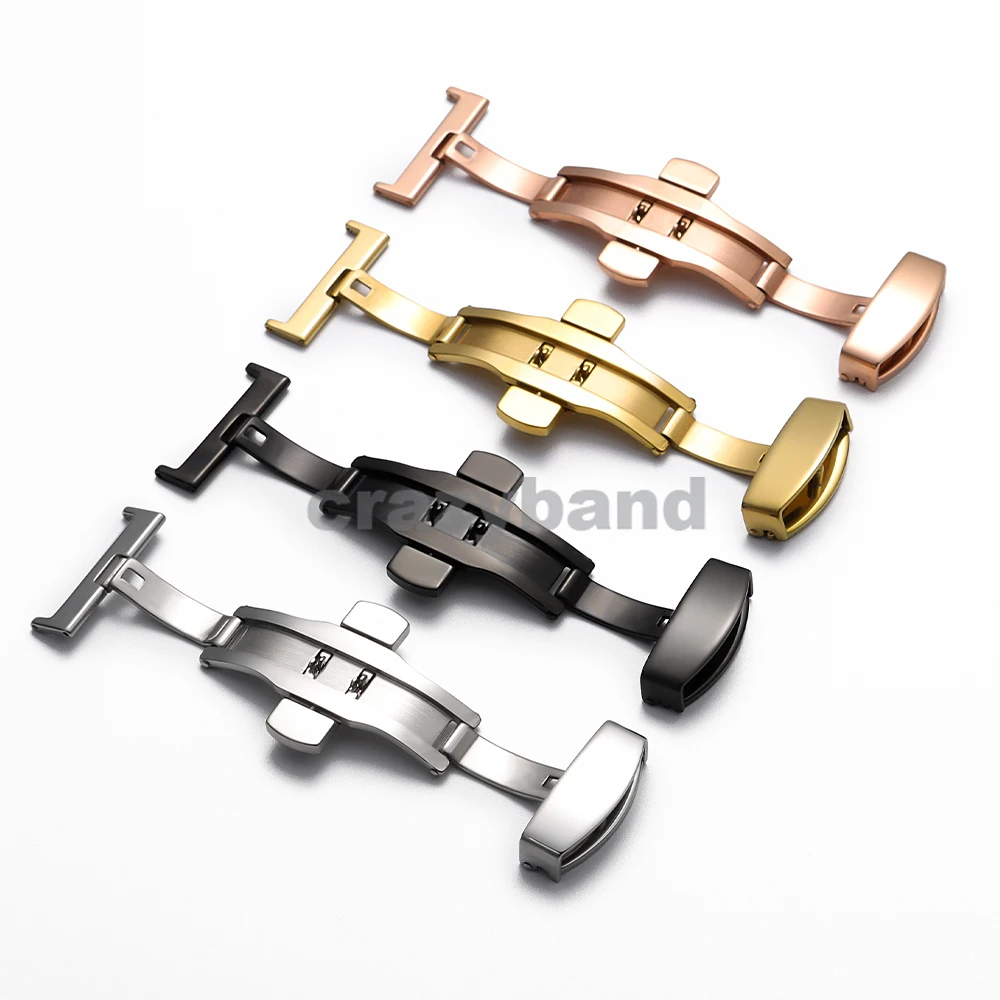 Stainless Steel Universal Butt - Butterfly Clasp Deployant ulasan dan harga