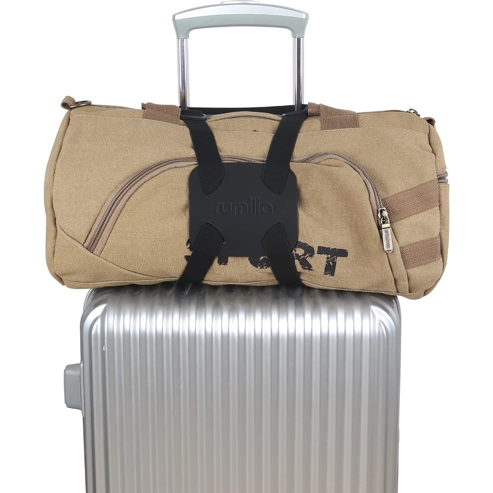 Black Adjustable Luggage Bunge - Leather Strap Quick Release ulasan dan harga