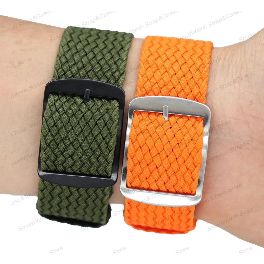 14mm 16mm 18mm 20mm 22mm Perlo - Perlon Strap Woven ulasan dan harga