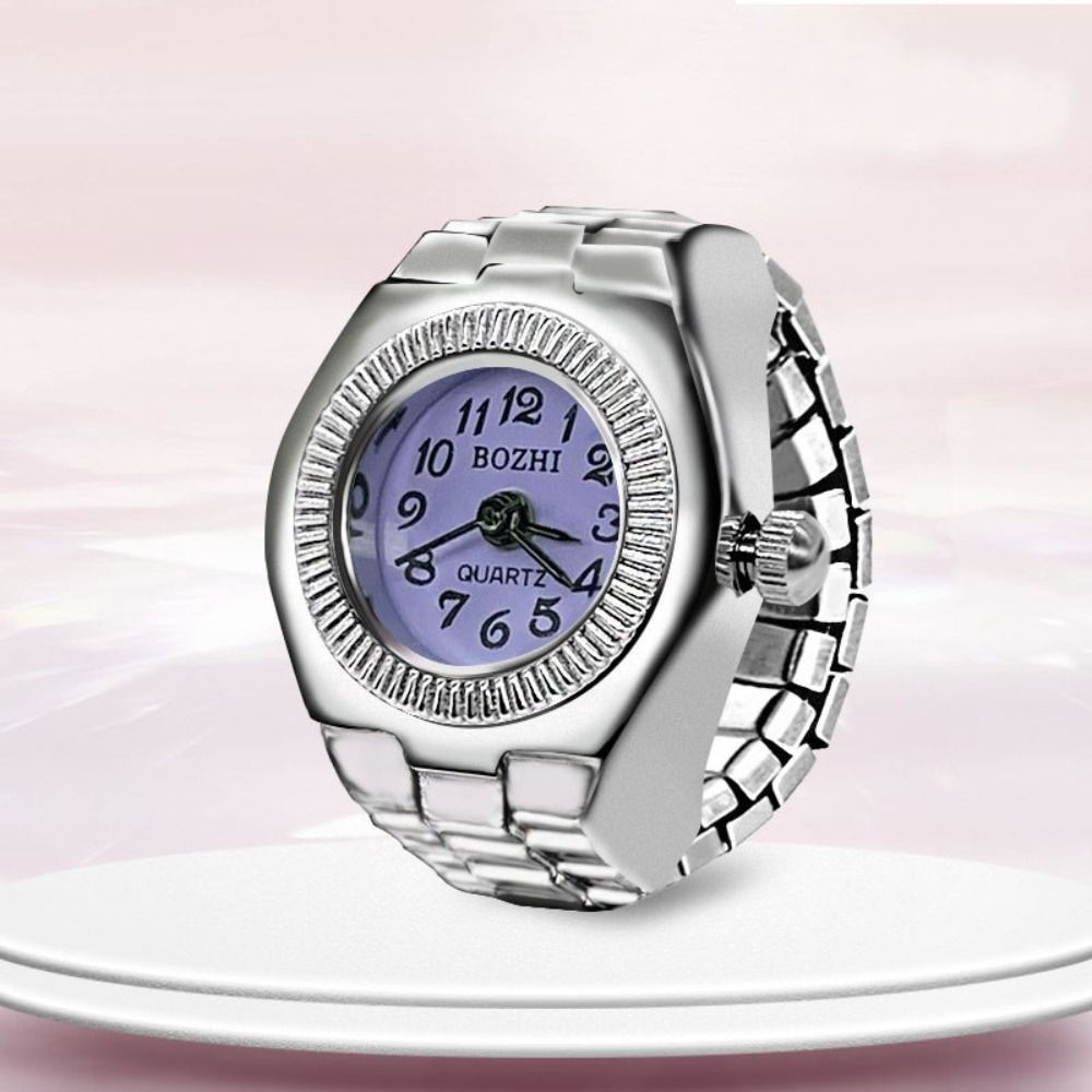 Punk Mini Finger Watch Rings C - Canvas Strap Watch ulasan dan harga
