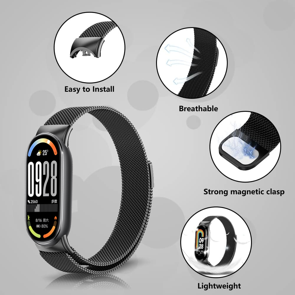 Magnetic Straps for Xiaomi mi  - Milanese Loop Magnetic ulasan dan harga