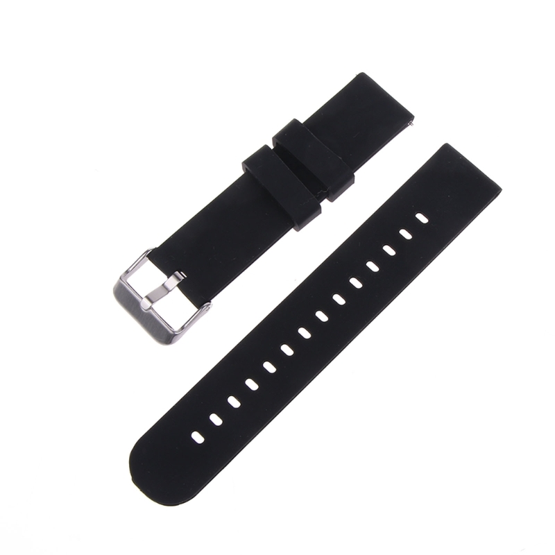 Silicone Strap 20/22mm Soft Qu - Silicone Watch Band 22Mm ulasan dan harga