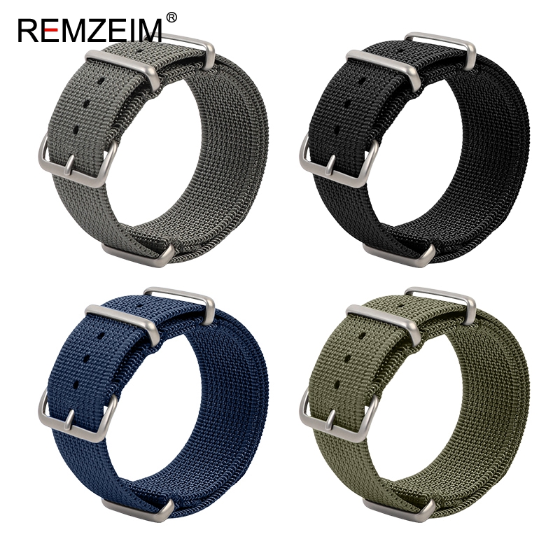 New Ribbed Nylon Watch Strap 1 - Suede Strap Watch ulasan dan harga