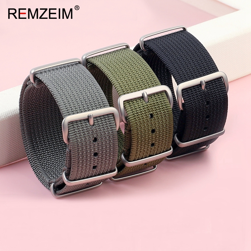 New Ribbed Nylon Watch Strap 1 - Suede Strap Watch ulasan dan harga