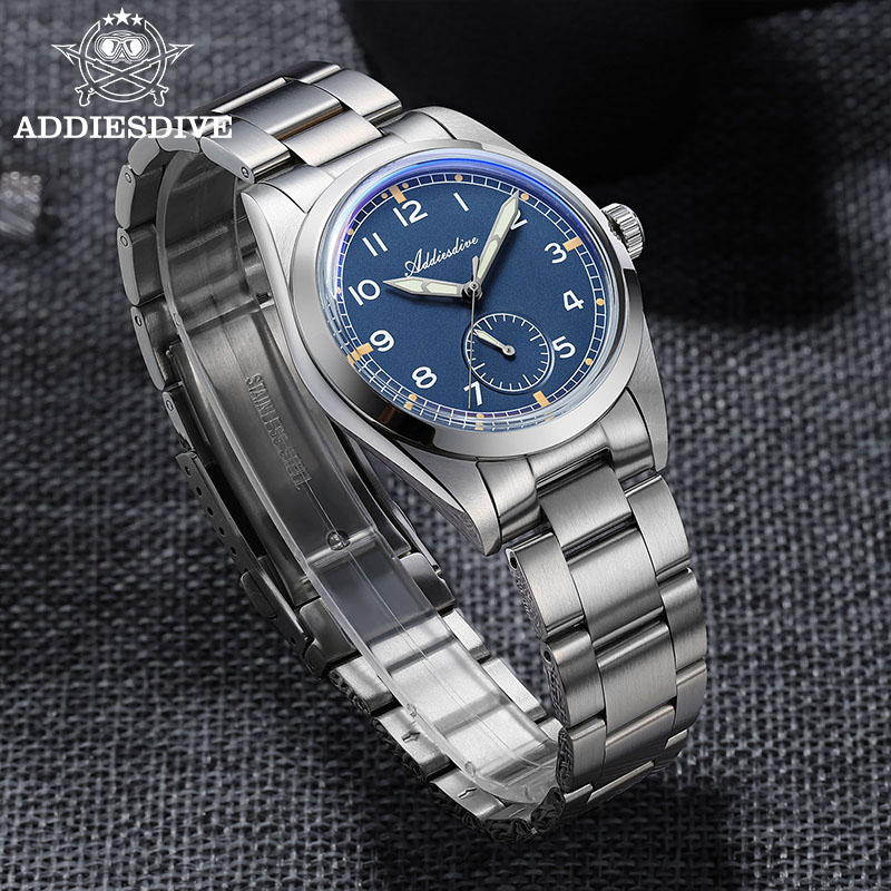 ADDIESDIVE 36mm Men's Quartz W - Stainless Bracelet Diver ulasan dan harga