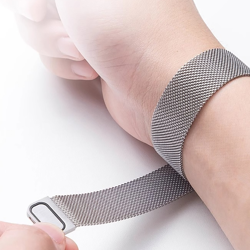 Milanese Magnet Steel strap 12 - Milanese Loop Magnetic ulasan dan harga