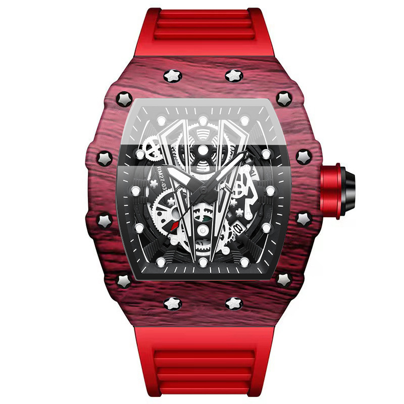 BINBOND B8577 Fashion Men's Qu - Rubber Strap Diver ulasan dan harga