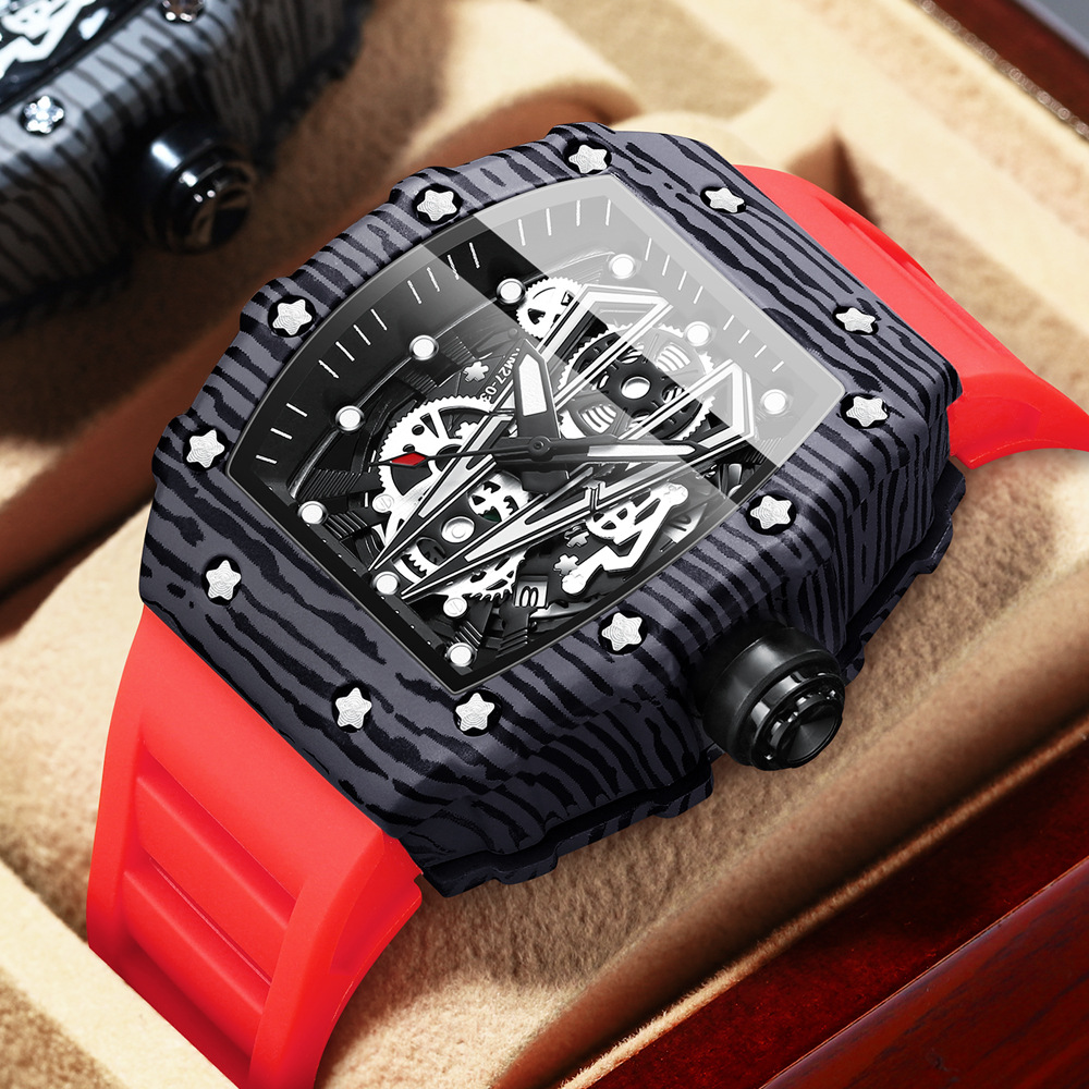 BINBOND B8577 Fashion Men's Qu - Rubber Strap Diver ulasan dan harga