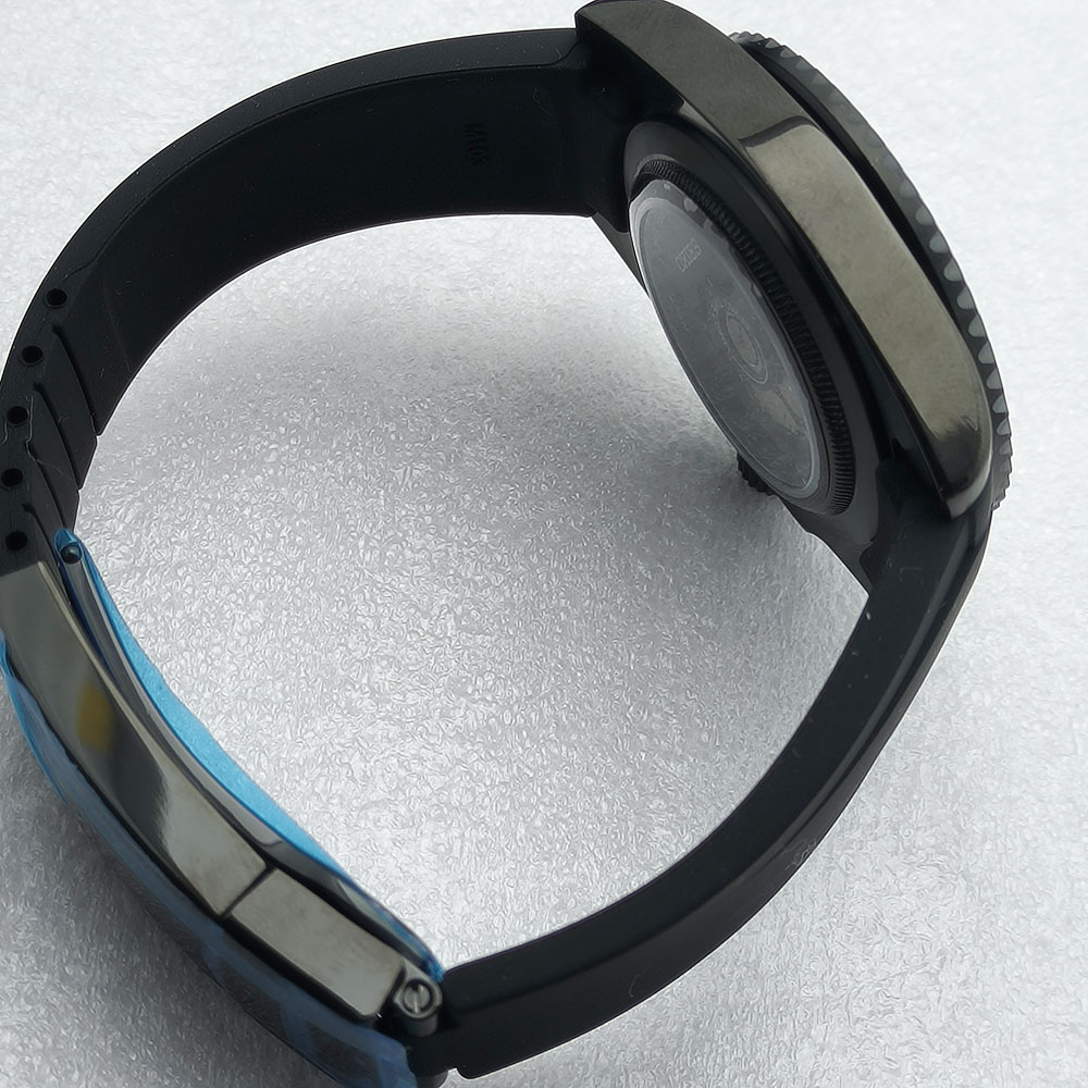 40MM NH36 Watch Black Men's St - Stainless Bracelet Diver ulasan dan harga