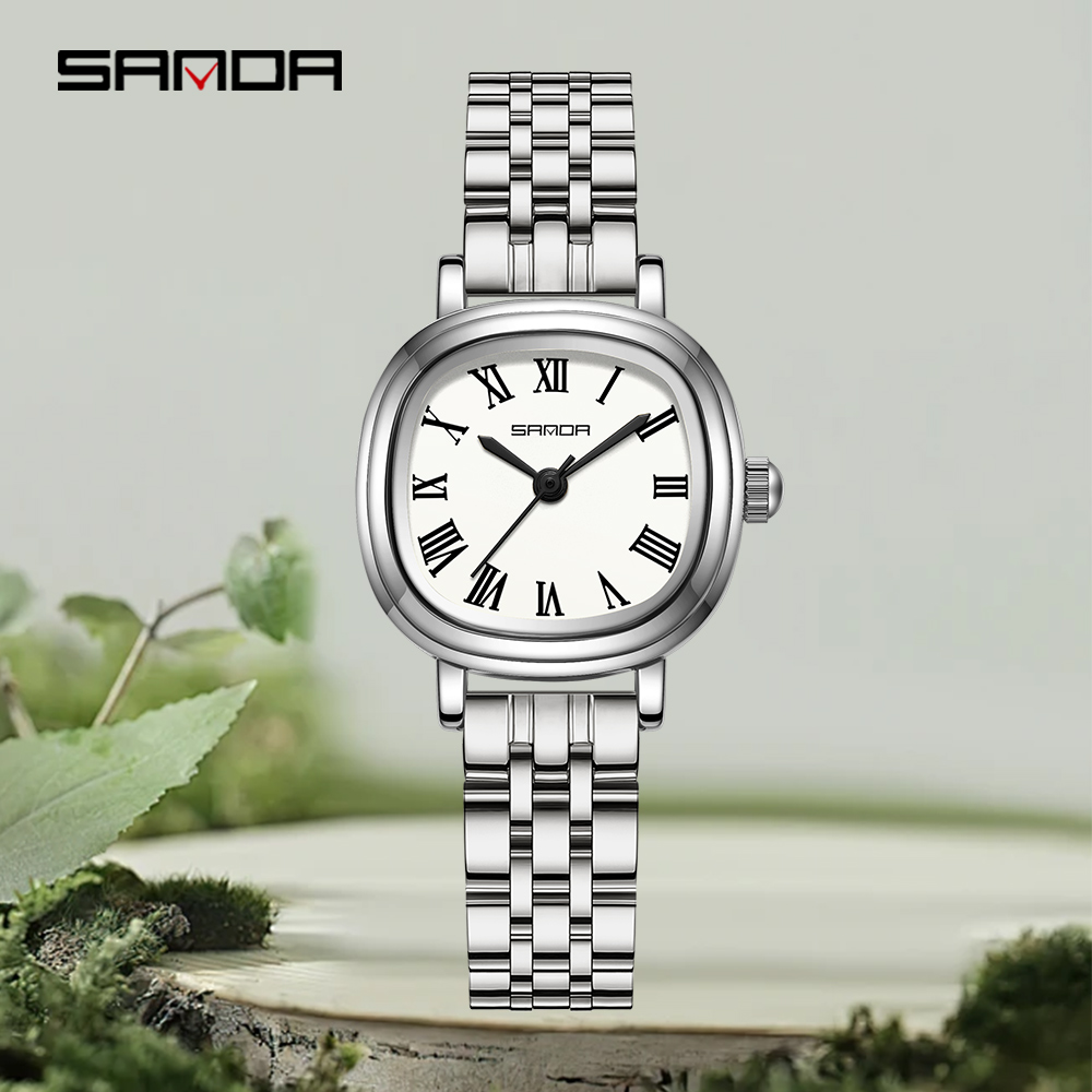 SANDA Top 1137 Women's Quartz  - Stainless Bracelet Diver ulasan dan harga