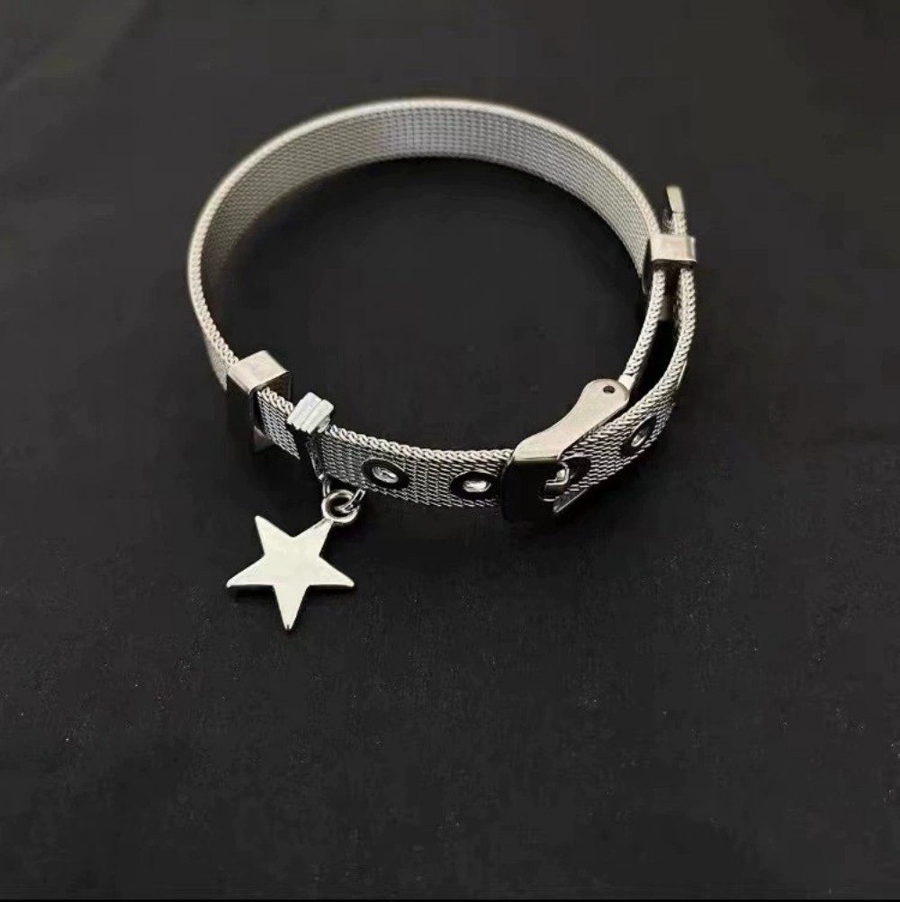 Star Charm Bracelet, Mesh Meta - Mesh Strap Metal ulasan dan harga
