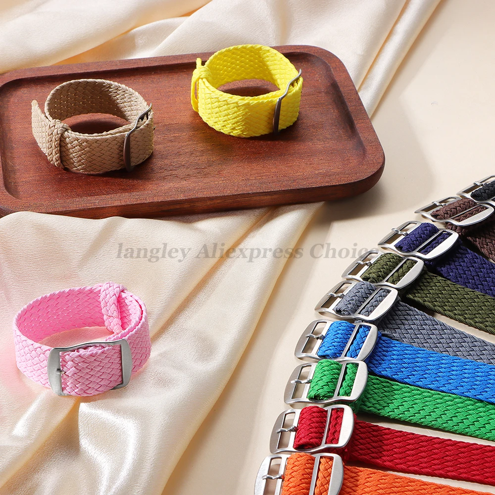 14mm 16mm 18mm 20mm 22mm Fabri - Perlon Strap Woven ulasan dan harga