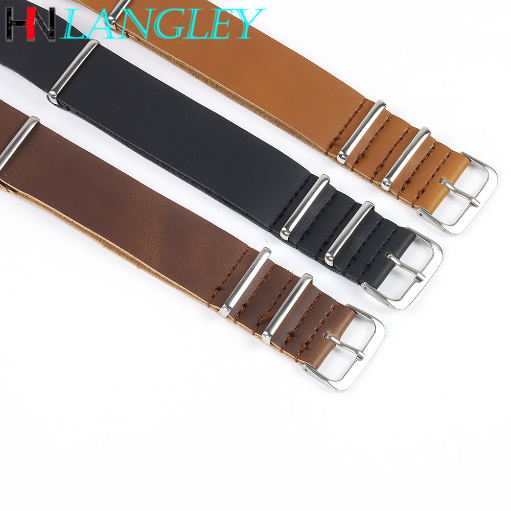 Ultra Thin Leather Watch Band  - Nato Strap Nylon ulasan dan harga