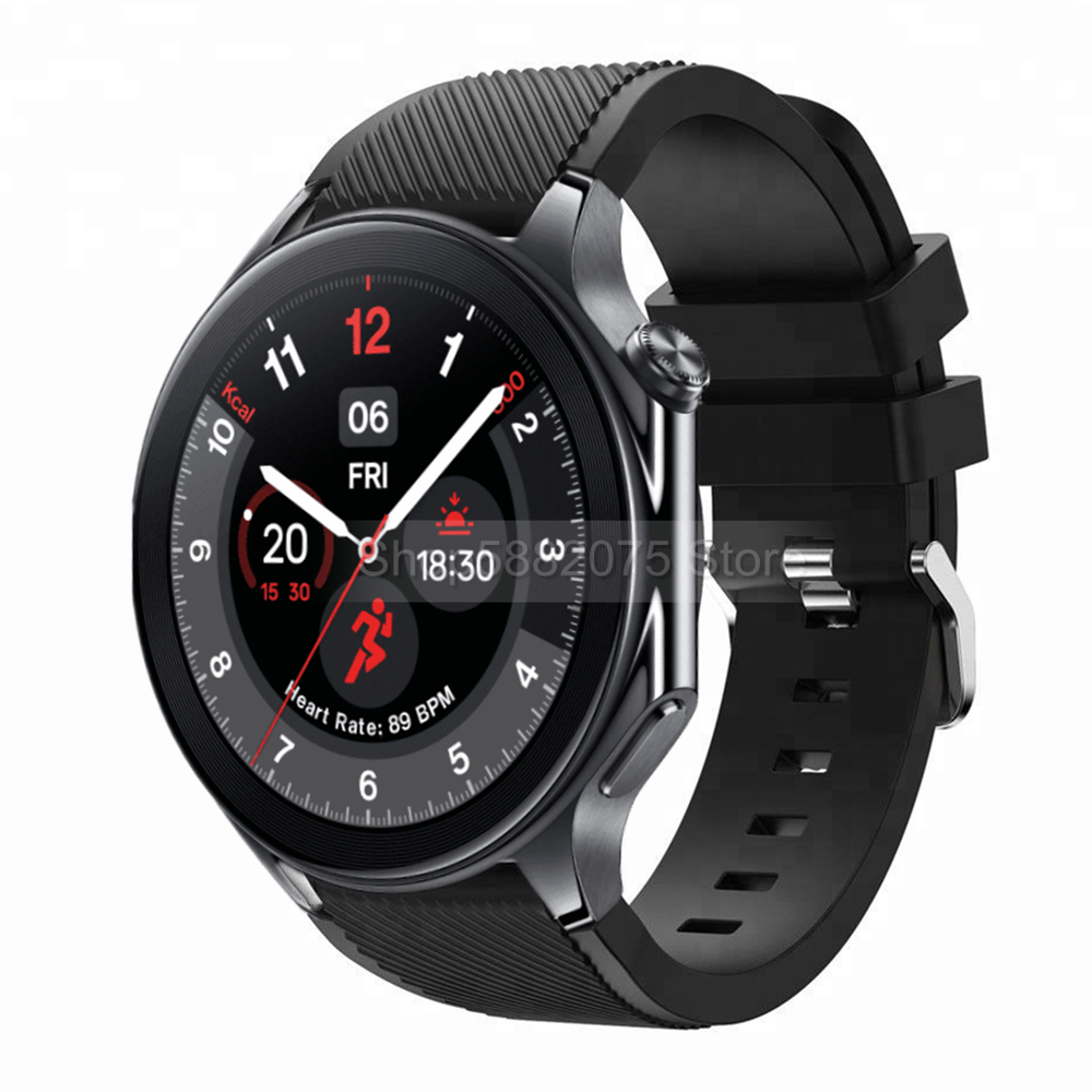 22mm Silicone Strap For OPPO W - Silicone Watch Band 22Mm ulasan dan harga