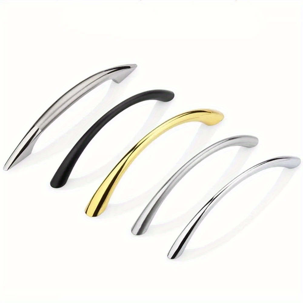 10pcs Zinc Alloy Curved Handle - Curved Spring Bar ulasan dan harga
