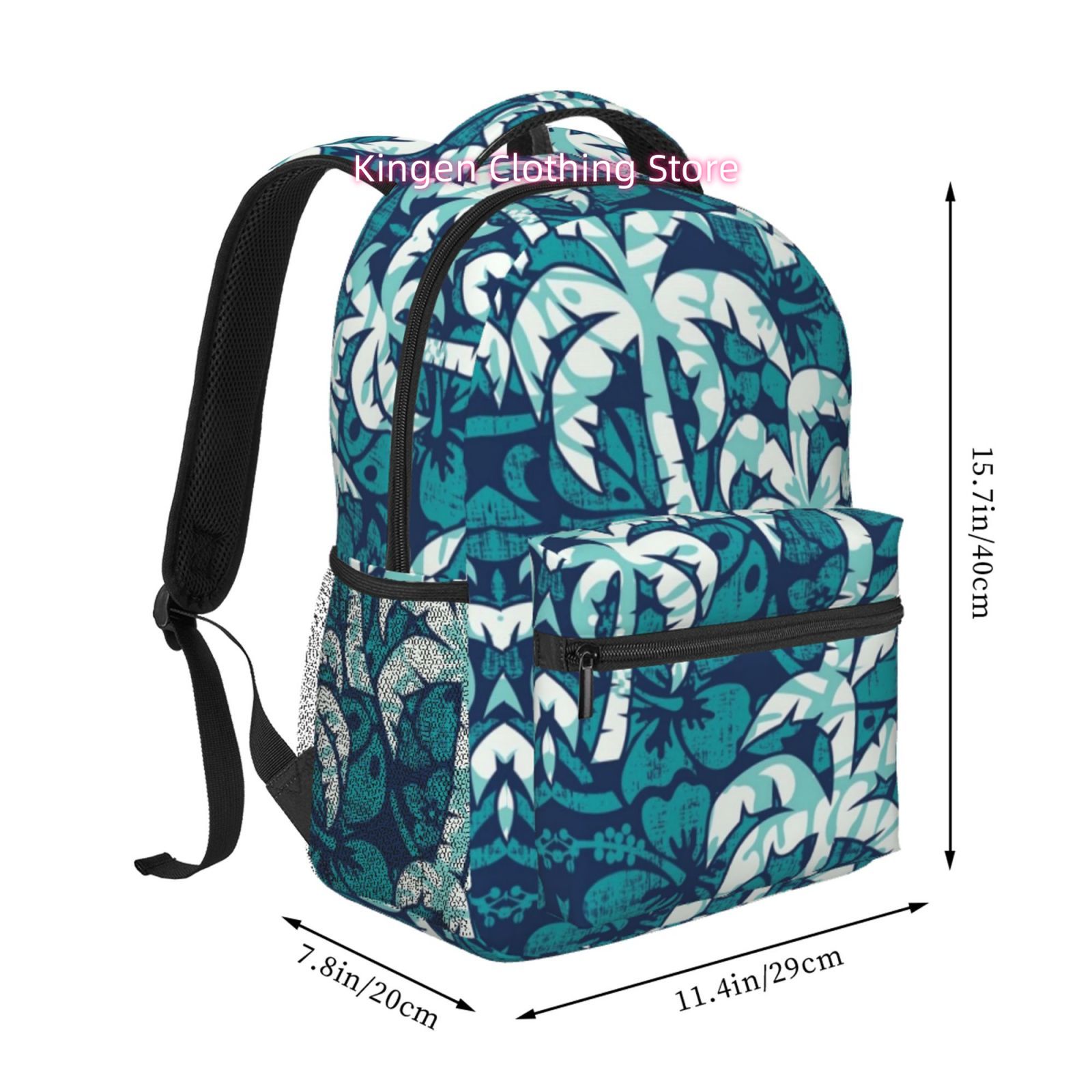 Teal Vintage Palm Tropical Pri - Tropic Strap Vintage ulasan dan harga