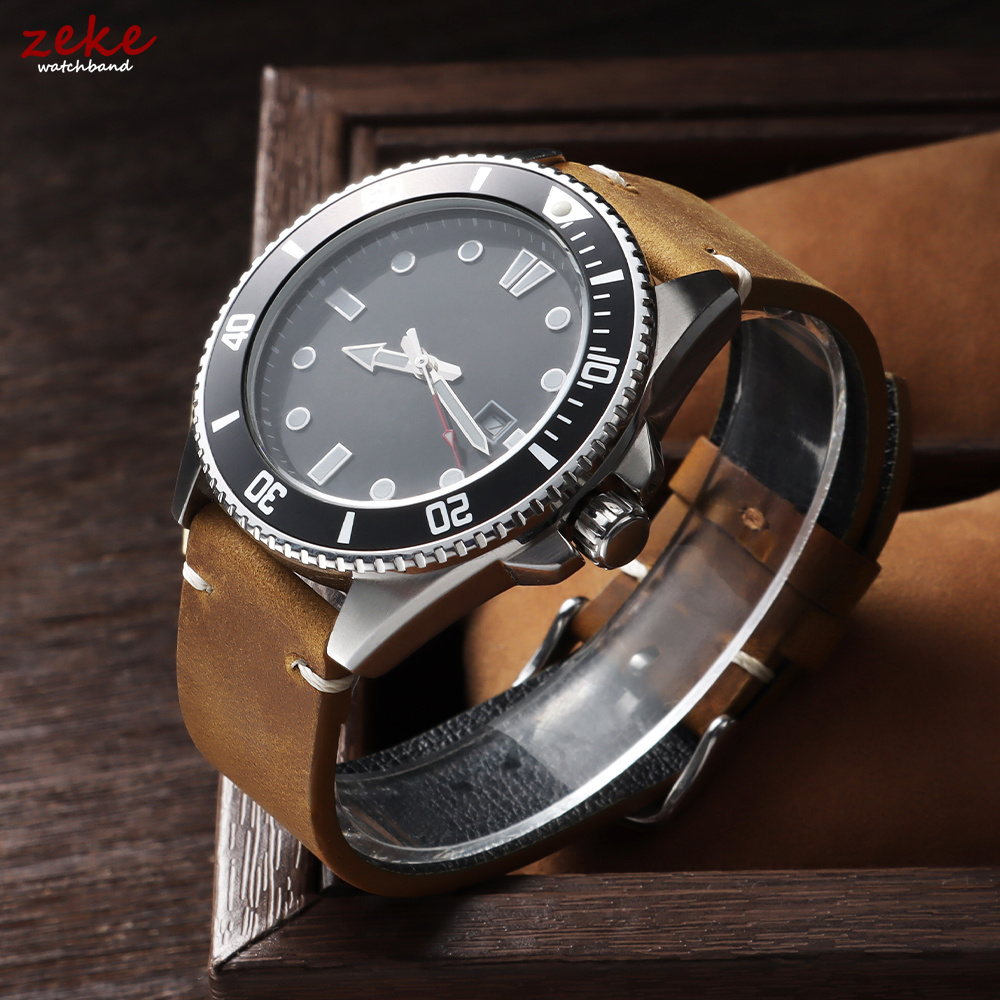 Vintage Soft Oil Wax Watch Ban - Suede Strap Watch ulasan dan harga