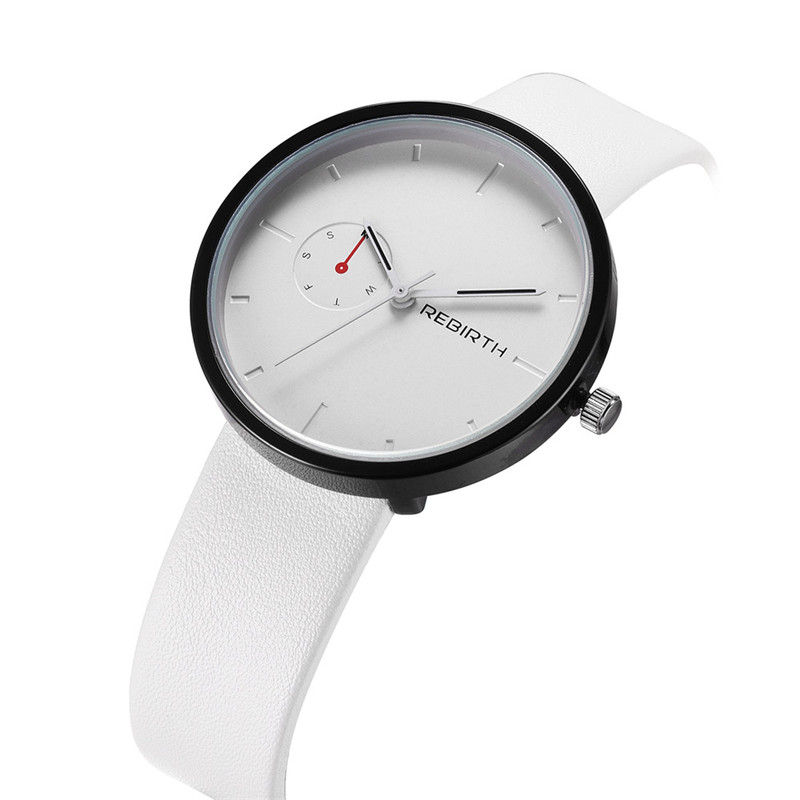 2018 Rebirth Popular Men Women - Leather Watch Band Men ulasan dan harga