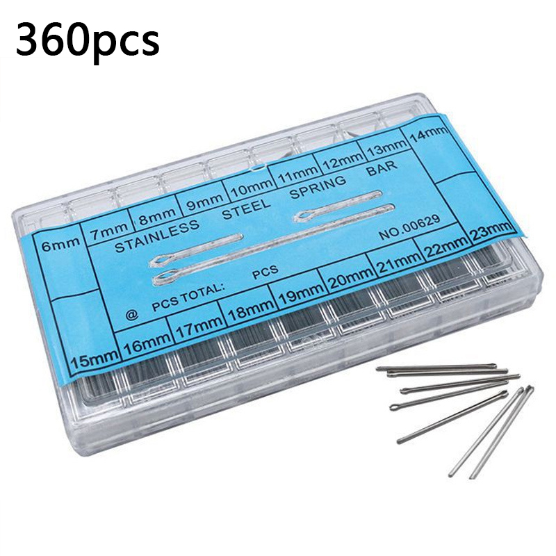 360 Pieces Split Pins Stainles - Spring Bar Tool Set ulasan dan harga