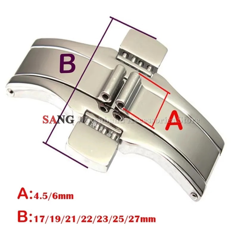 Butterfly Clasp for Tissot T18 - Butterfly Clasp Deployant ulasan dan harga
