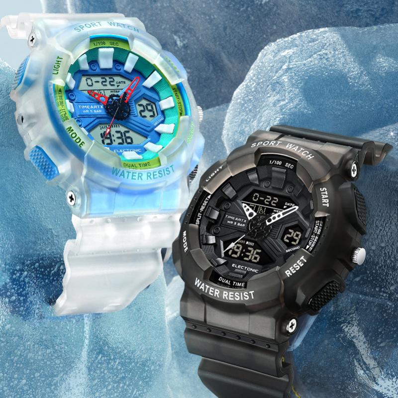 TIMEARTX Men's Watch Luxury Mu - Rubber Strap Diver ulasan dan harga