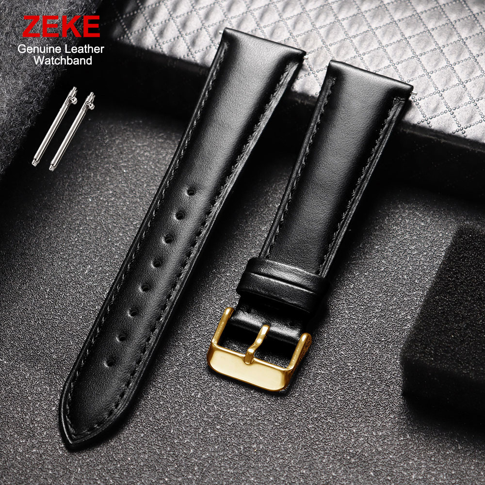 Genuine Leather Wristwatch Ban - Leather Strap Quick Release ulasan dan harga