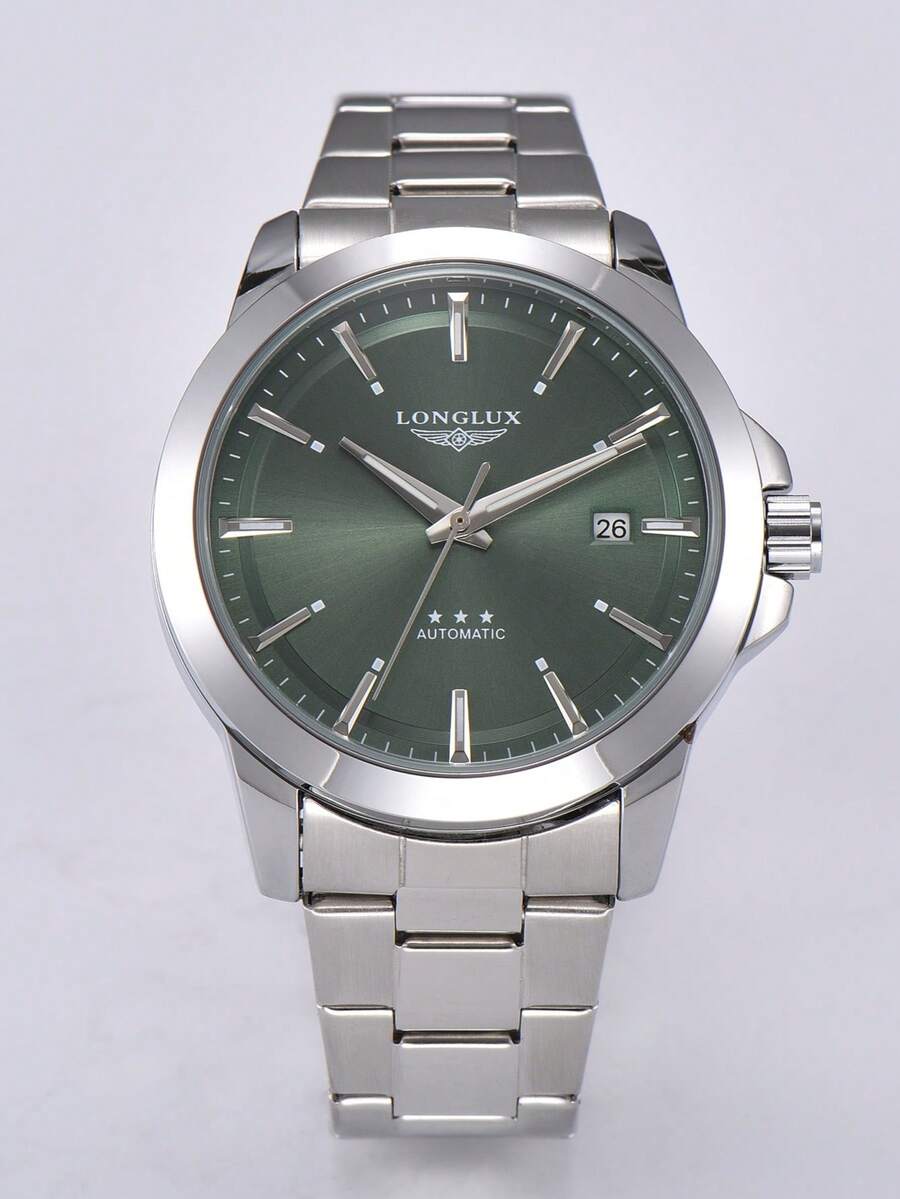 LONGLUX 1pc Men's Automatic Me - Butterfly Clasp Deployant ulasan dan harga