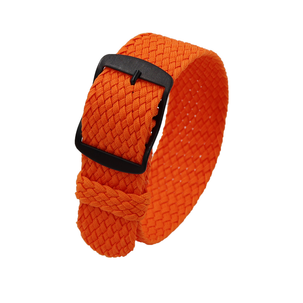 18mm 20mm 22mm Solid color For - Perlon Strap Woven ulasan dan harga