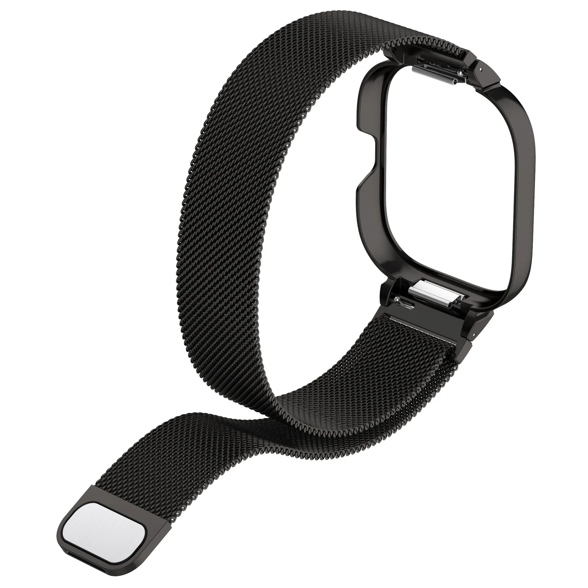 Metal Case+Milanese Loop Strap - Milanese Loop Magnetic ulasan dan harga