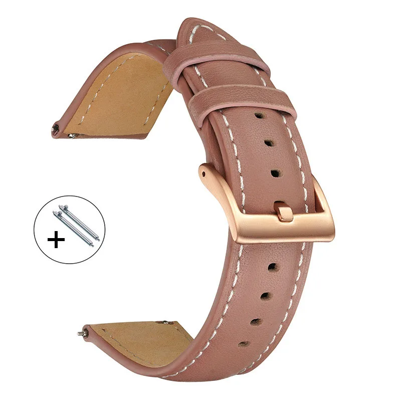 14mm 16mm 18mm 20mm 22mm Genui - Leather Strap Quick Release ulasan dan harga