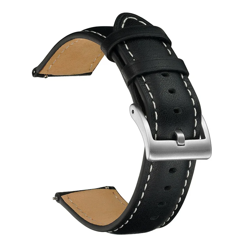 14mm 16mm 18mm 20mm 22mm Genui - Leather Strap Quick Release ulasan dan harga