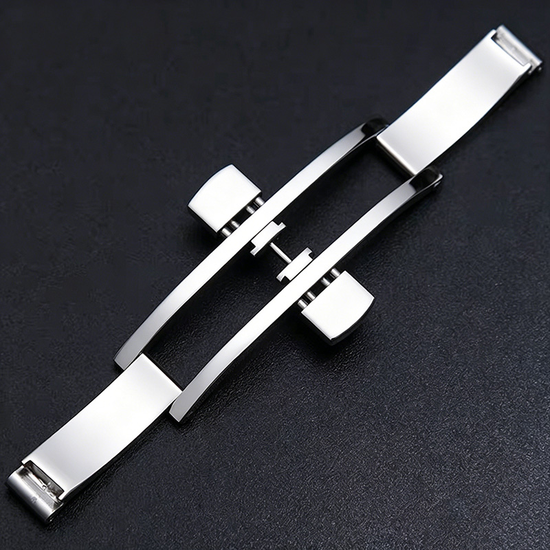 Watch Band Buckle Stainless St - Butterfly Clasp Deployant ulasan dan harga