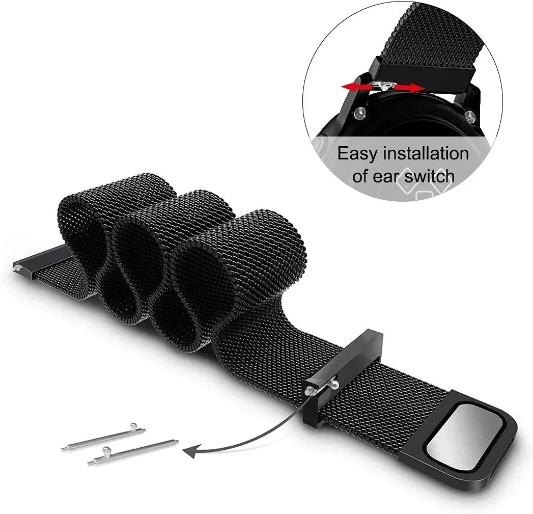 18mm Milanese Loop Strap For X - Milanese Loop Magnetic ulasan dan harga