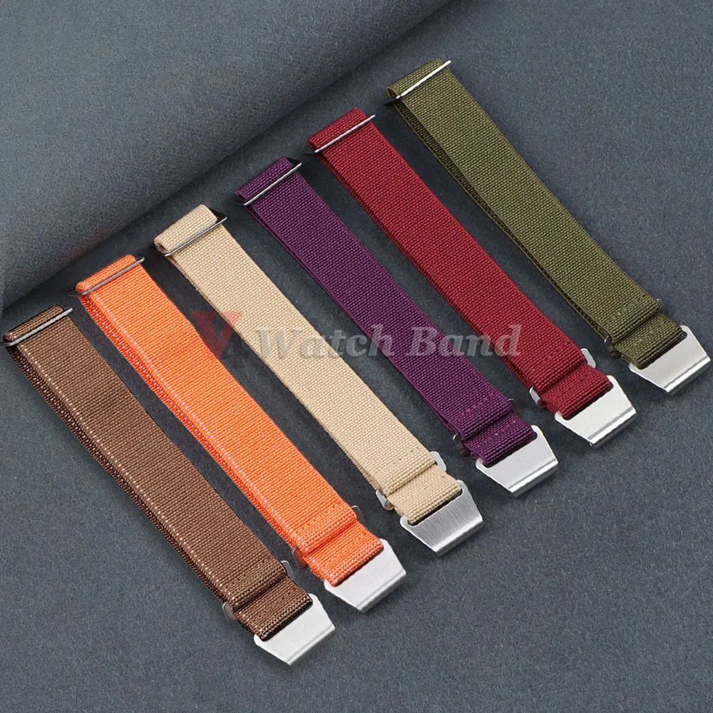 Elastic Watch Strap 60s French - Parachute Strap Elastic ulasan dan harga
