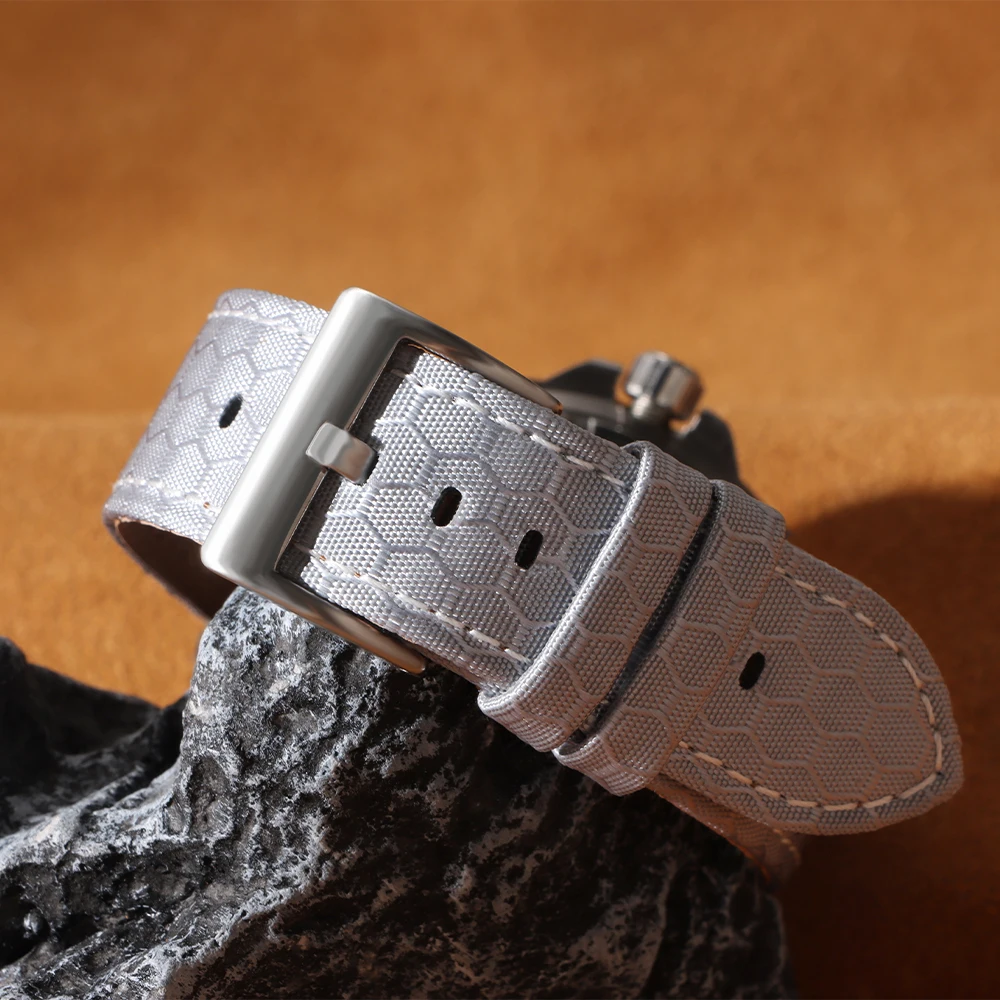 20mm 22mm Smooth Genuine Nylon - Perlon Strap Woven ulasan dan harga