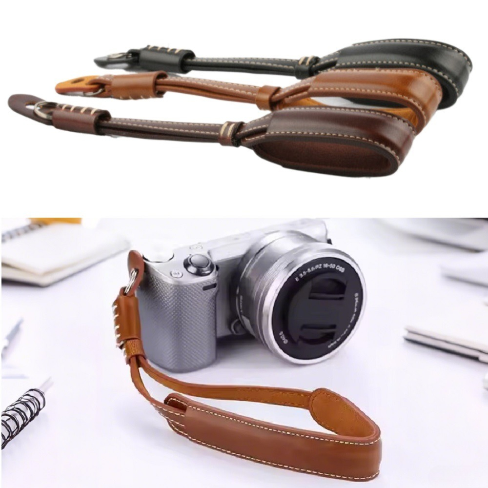 Quick Release Camera Wrist Str - Leather Strap Quick Release ulasan dan harga