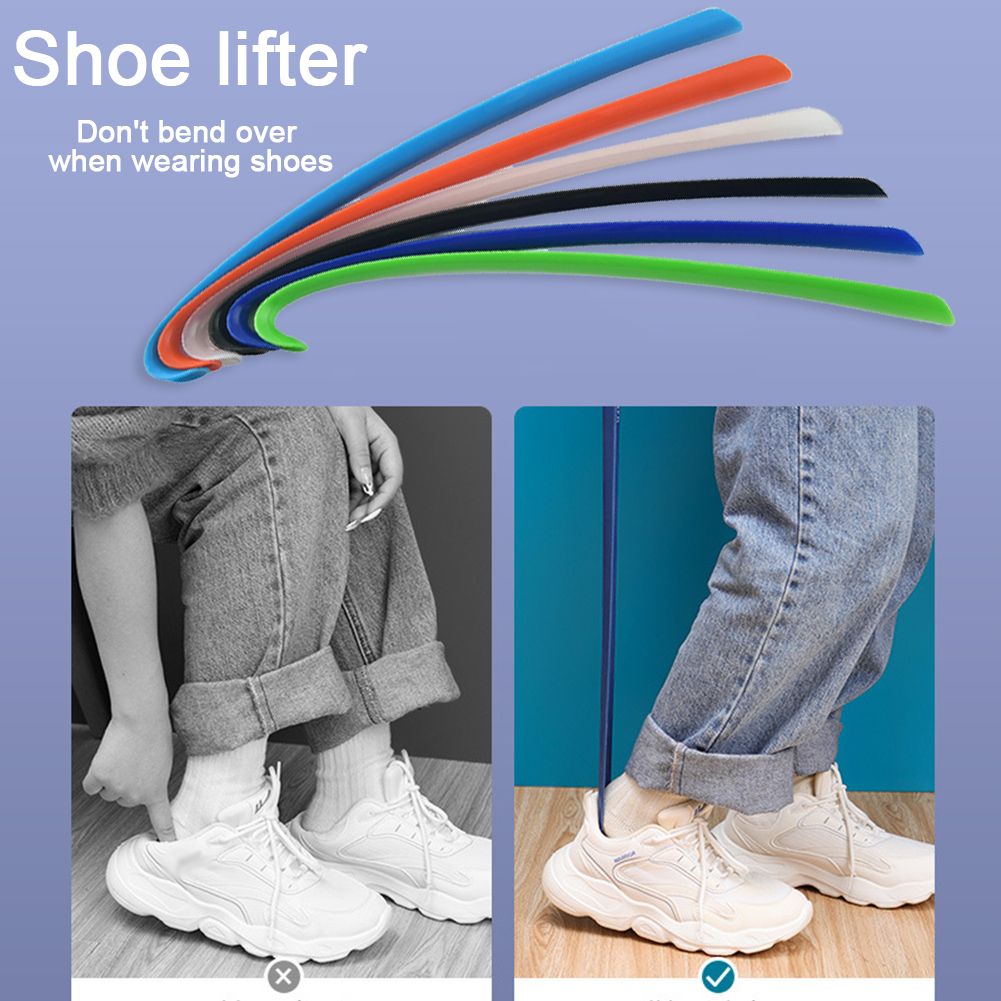 Plastic Long Shoehorn with Cur - Curved Spring Bar ulasan dan harga