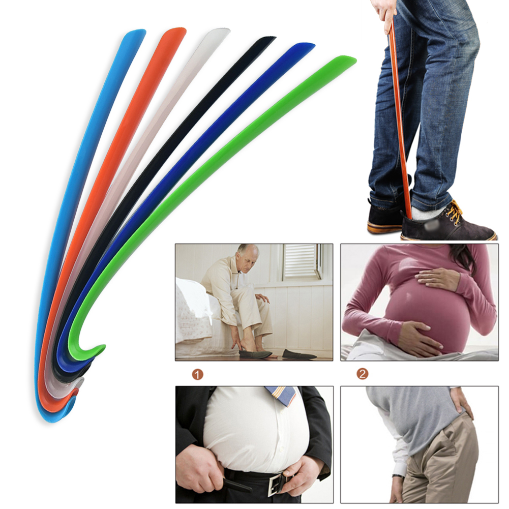 Plastic Long Shoehorn with Cur - Curved Spring Bar ulasan dan harga