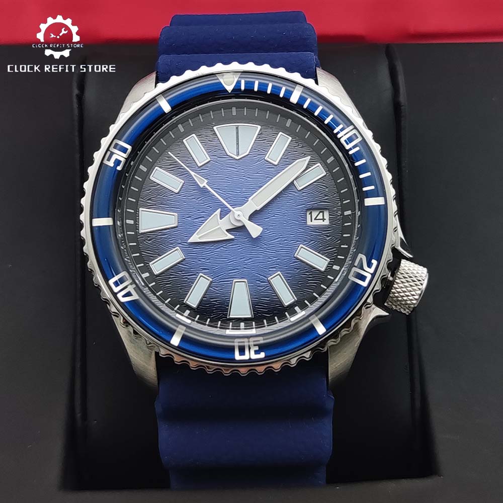 Business 41MM NH36 Automatic M - Rubber Strap Diver ulasan dan harga