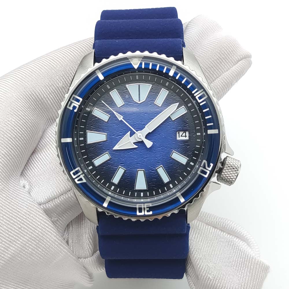 Business 41MM NH36 Automatic M - Rubber Strap Diver ulasan dan harga
