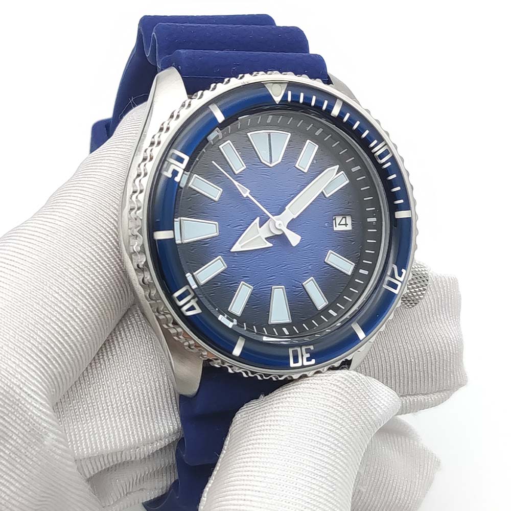 Business 41MM NH36 Automatic M - Rubber Strap Diver ulasan dan harga