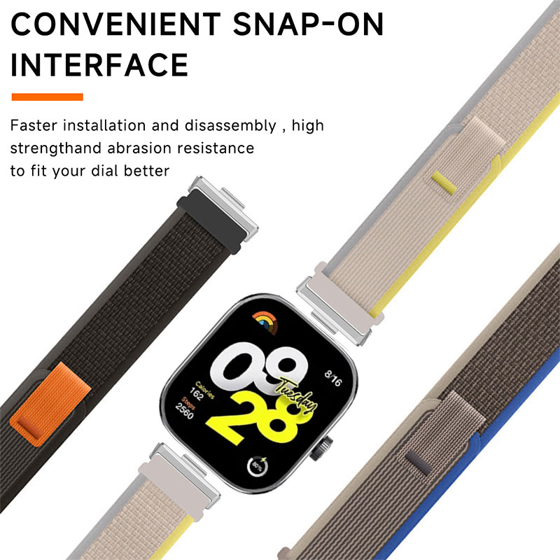 For Xiaomi Redmi Watch 4 Nylon - Sport Loop Velcro ulasan dan harga