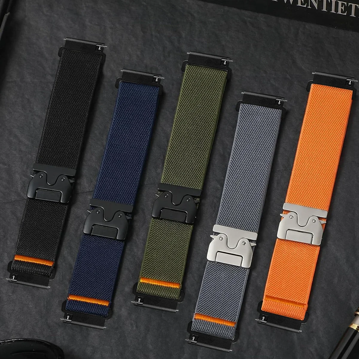 Nylon Straps+ TPU case for Red - Parachute Strap Elastic ulasan dan harga