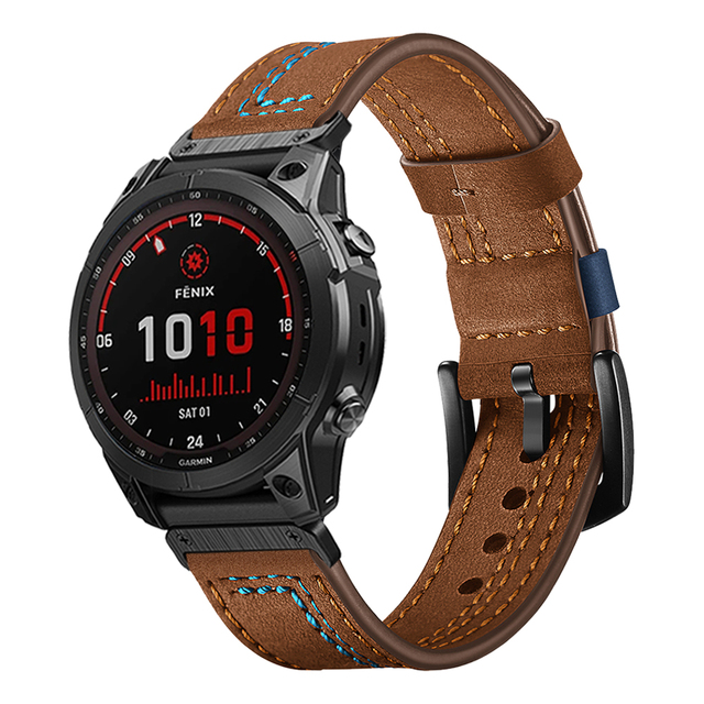 22mm 26mm Genuine Leather Stra - Leather Strap Quick Release ulasan dan harga