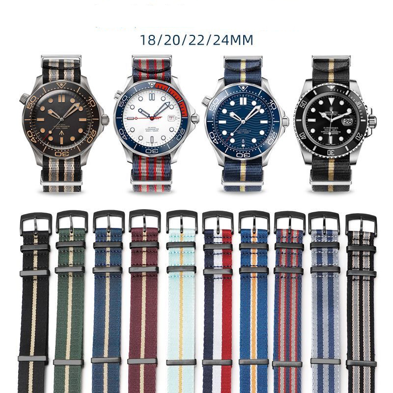 Superior Nylon Watchband for O - Nato Strap Nylon ulasan dan harga