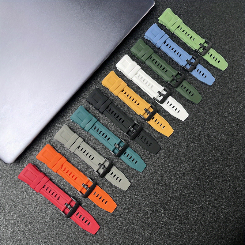 22mm Silicone Strap for Huawei - Silicone Watch Band 22Mm ulasan dan harga