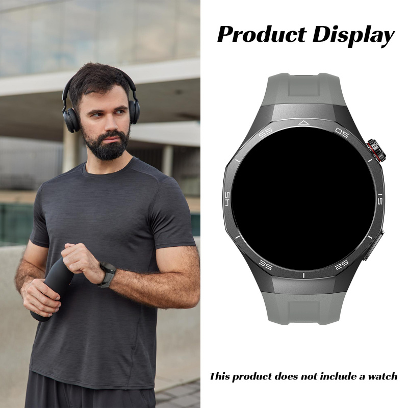 22mm Silicone Strap for Huawei - Silicone Watch Band 22Mm ulasan dan harga