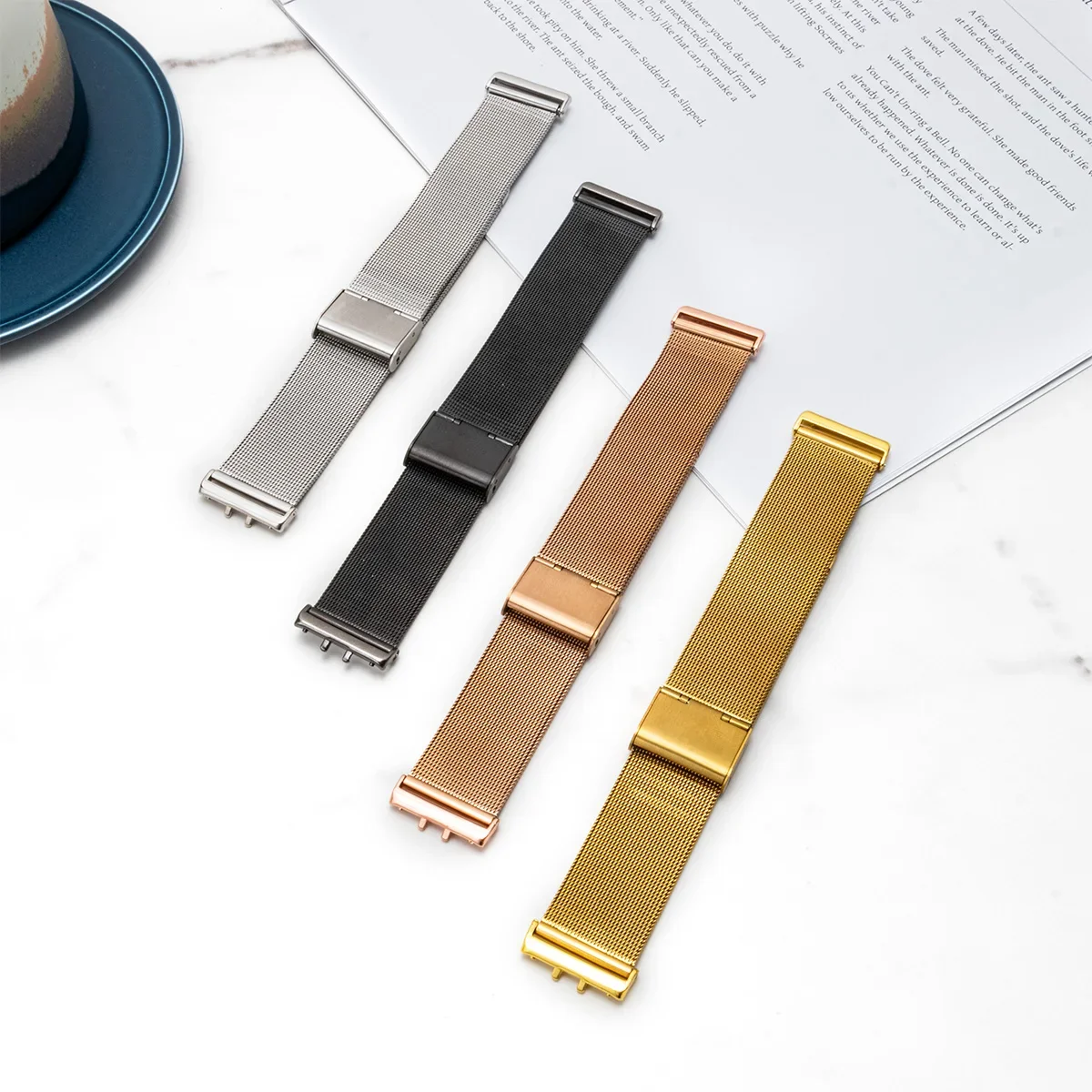 Stainless Steel Strap for Sams - Mesh Strap Metal ulasan dan harga