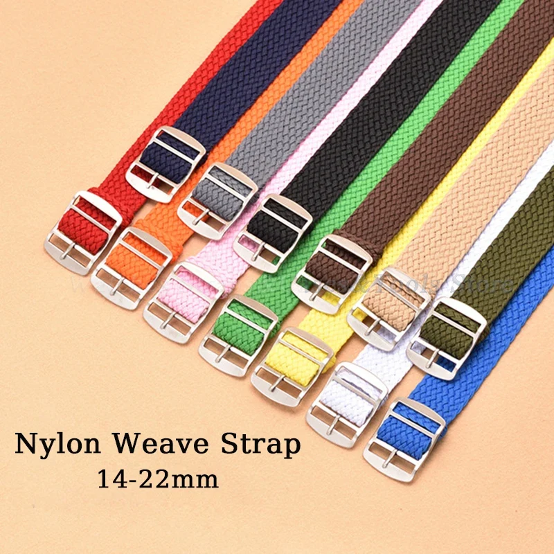 Nylon Weave Watch Strap for Pe - Perlon Strap Woven ulasan dan harga